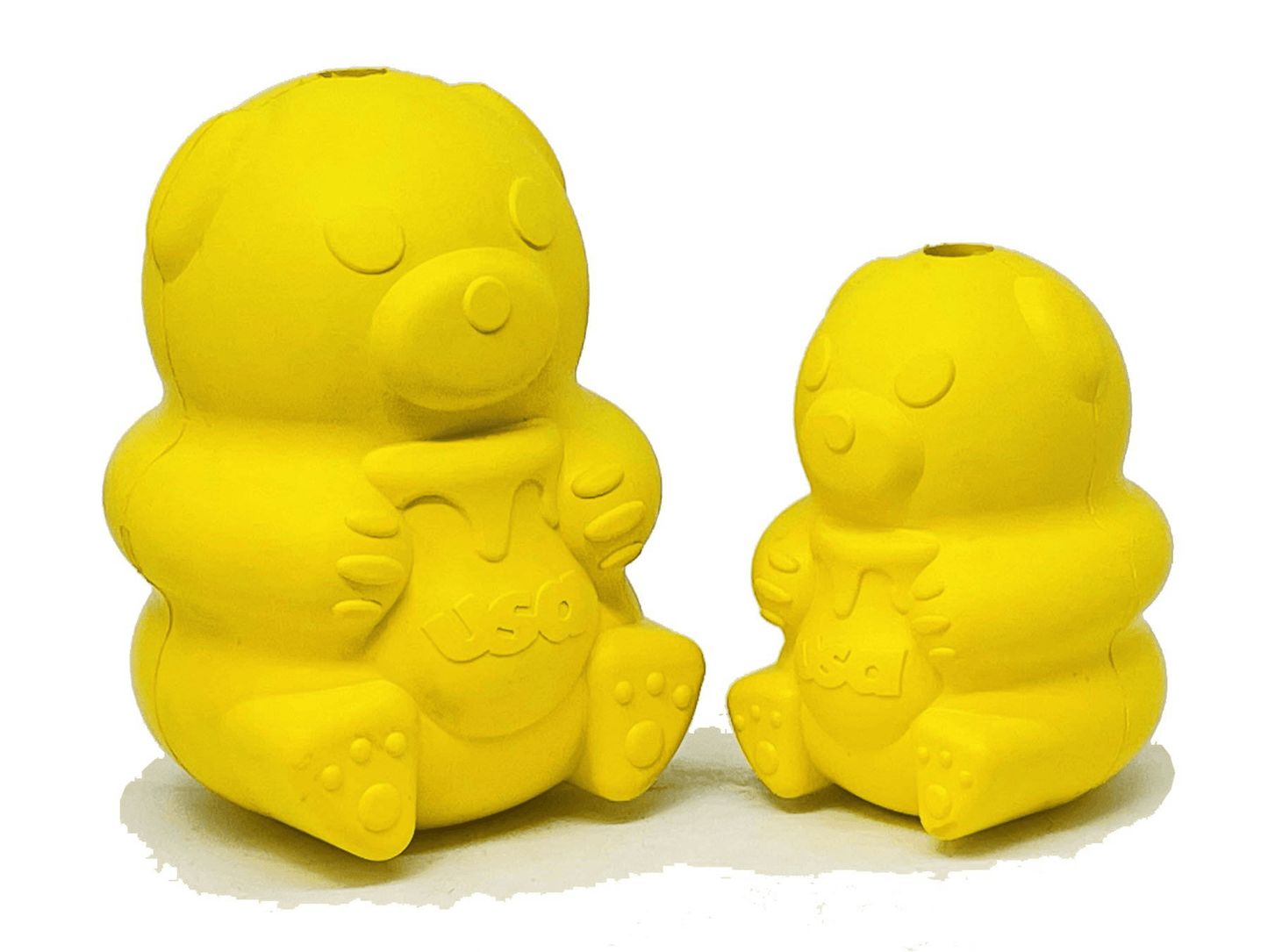 Honey Bear Durable Dog Treat Dispenser Toy-4