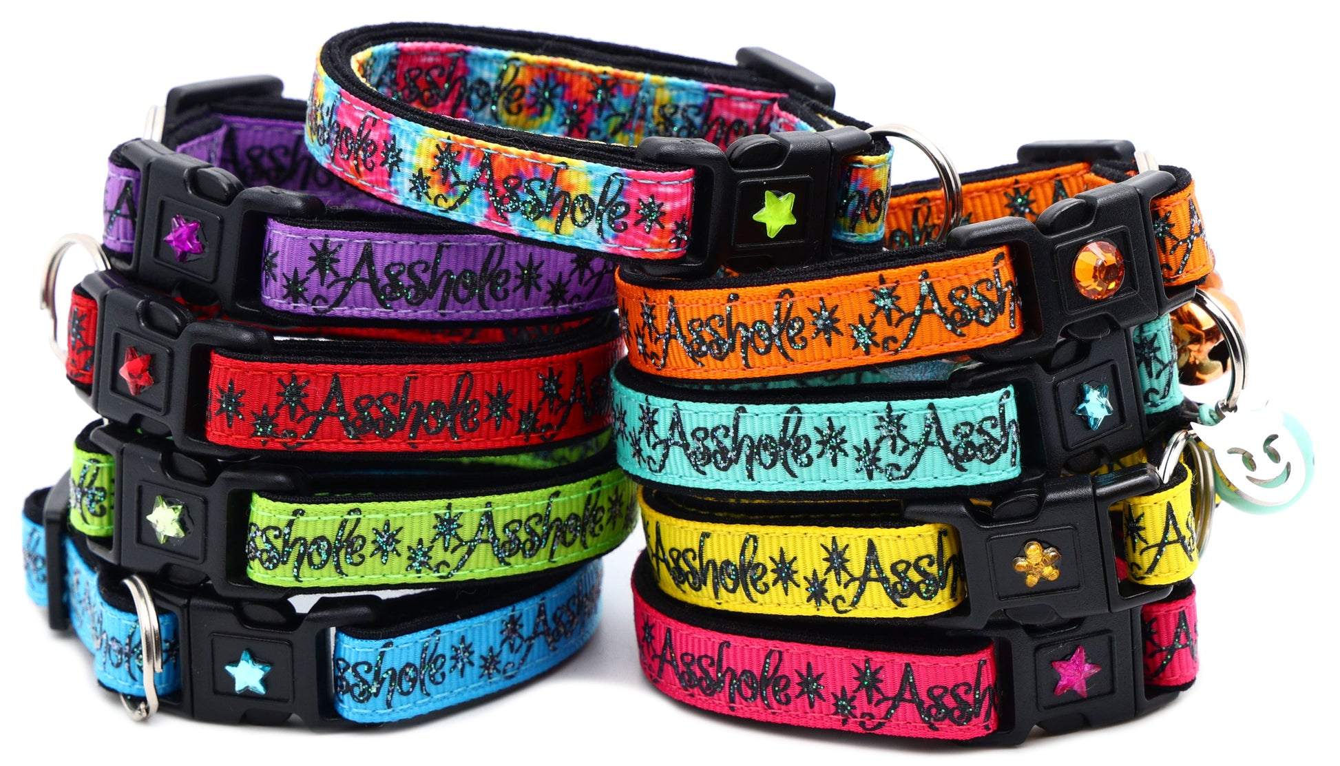 Asshole Breakaway Cat Collar-1