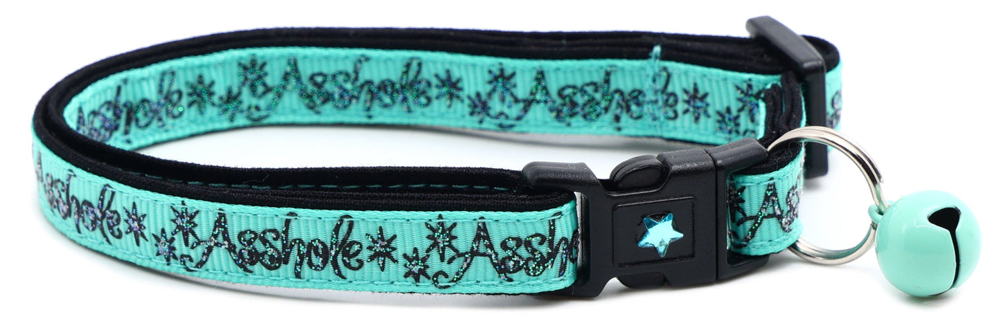 Asshole Breakaway Cat Collar-2