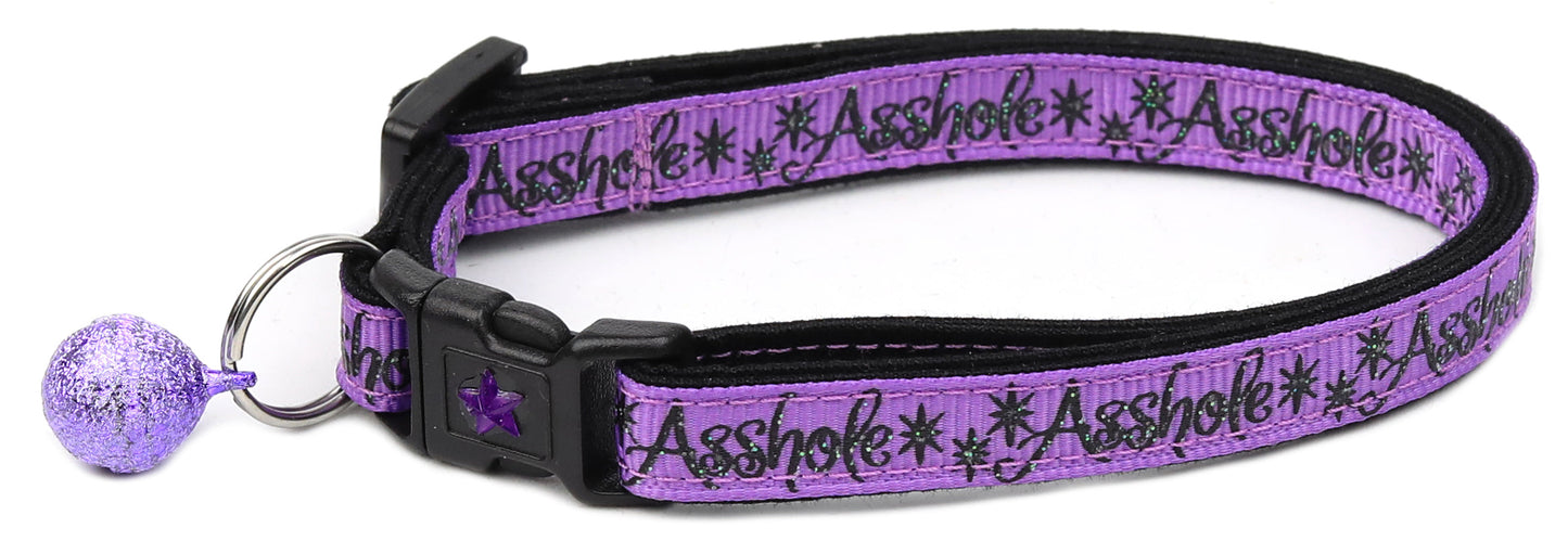 Asshole Breakaway Cat Collar-21