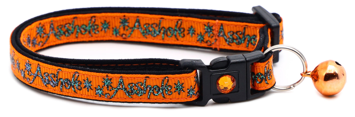 Asshole Breakaway Cat Collar-14