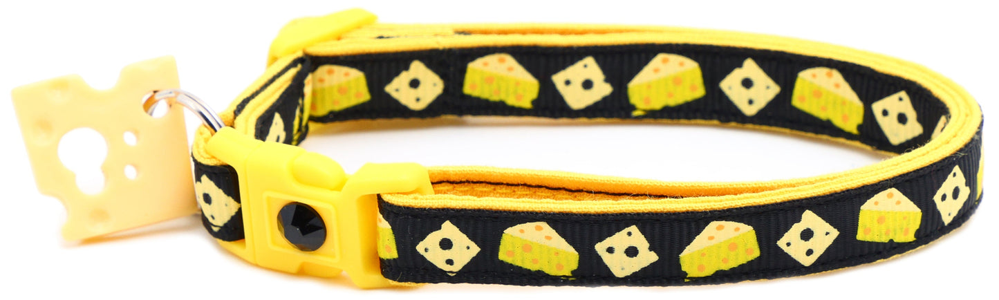Cheese Breakaway Cat Collar-28