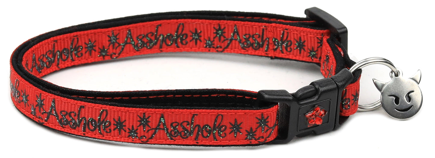 Asshole Breakaway Cat Collar-37
