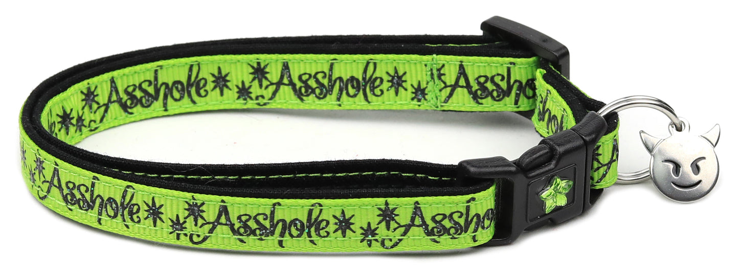 Asshole Breakaway Cat Collar-36