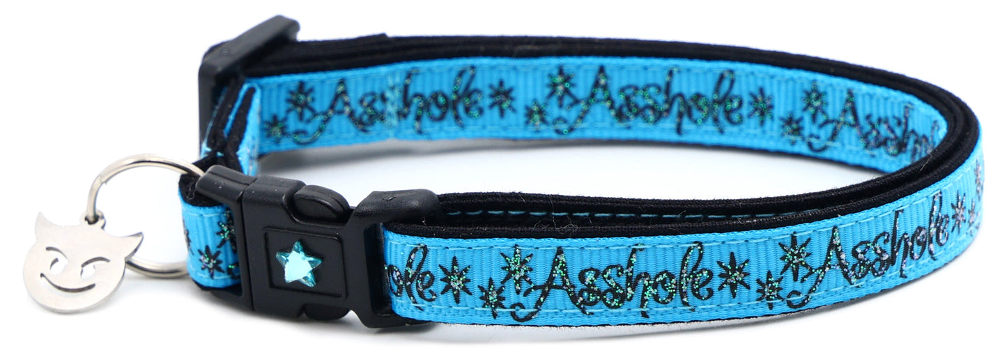 Asshole Breakaway Cat Collar-35