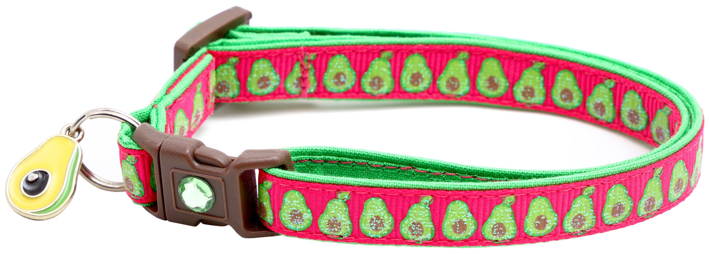 Avocado Breakaway Cat Collar-11