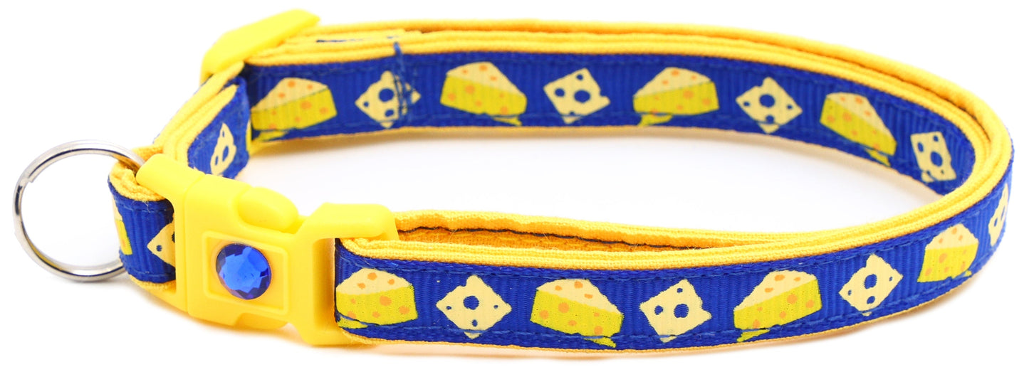 Cheese Breakaway Cat Collar-66