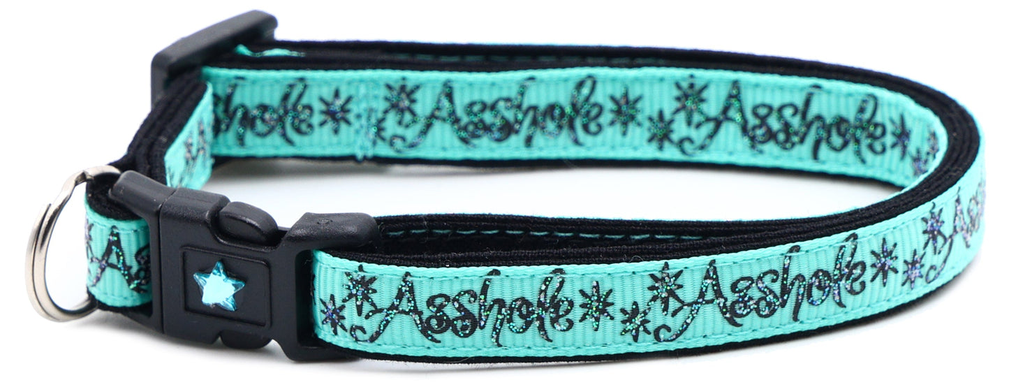 Asshole Breakaway Cat Collar-51