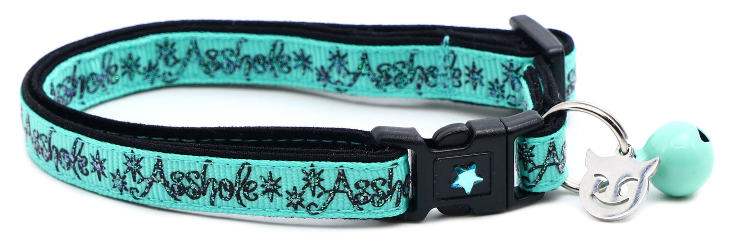 Asshole Breakaway Cat Collar-43