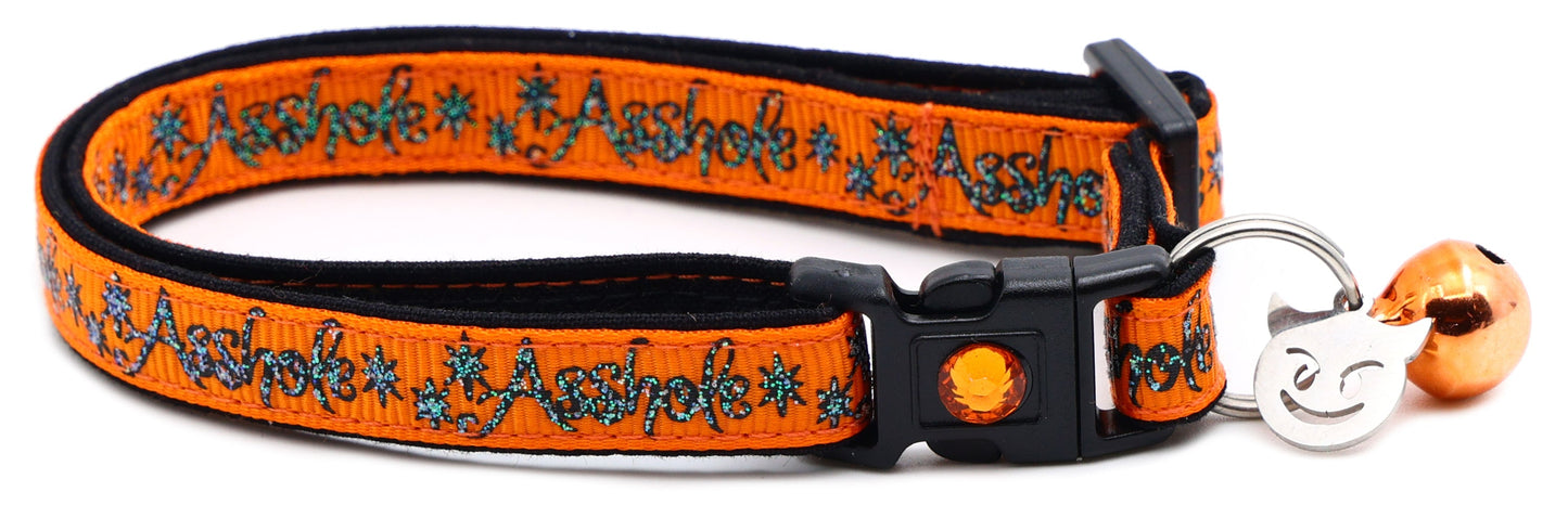 Asshole Breakaway Cat Collar-44