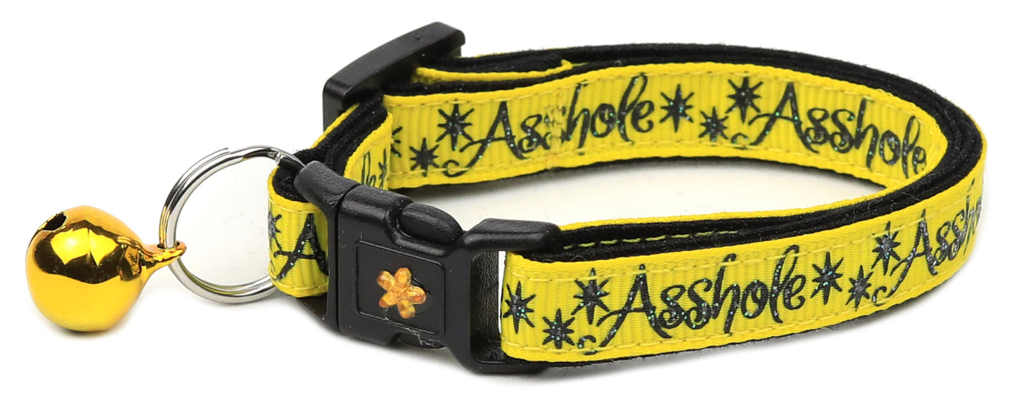 Asshole Breakaway Cat Collar-9
