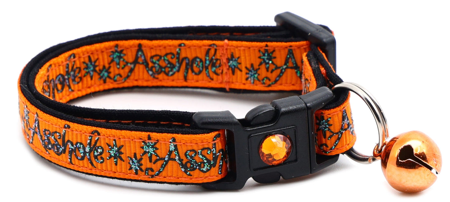 Asshole Breakaway Cat Collar-6