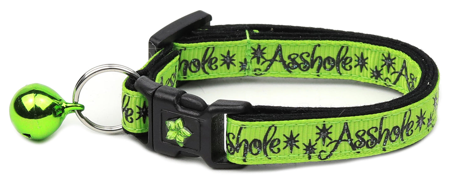 Asshole Breakaway Cat Collar-11