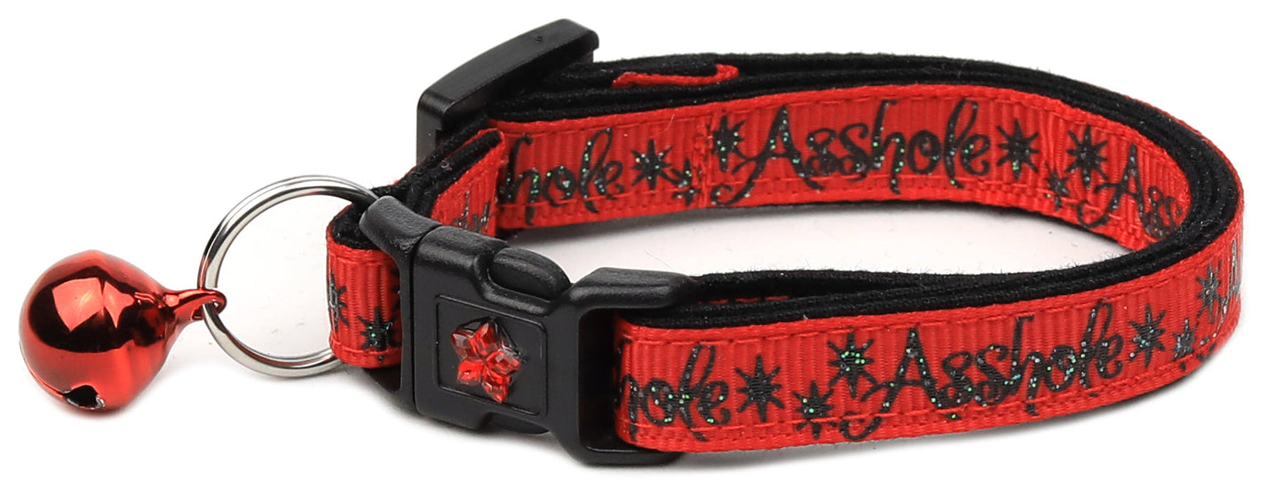 Asshole Breakaway Cat Collar-12