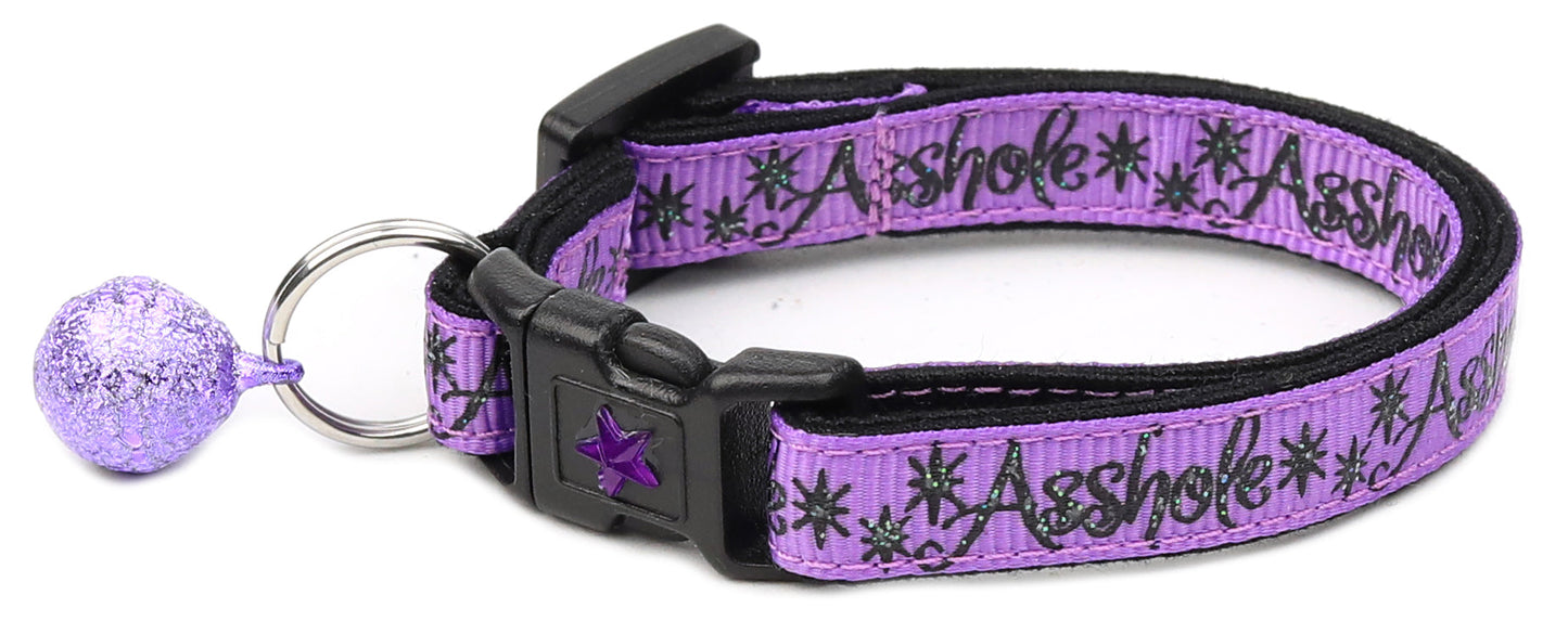 Asshole Breakaway Cat Collar-13