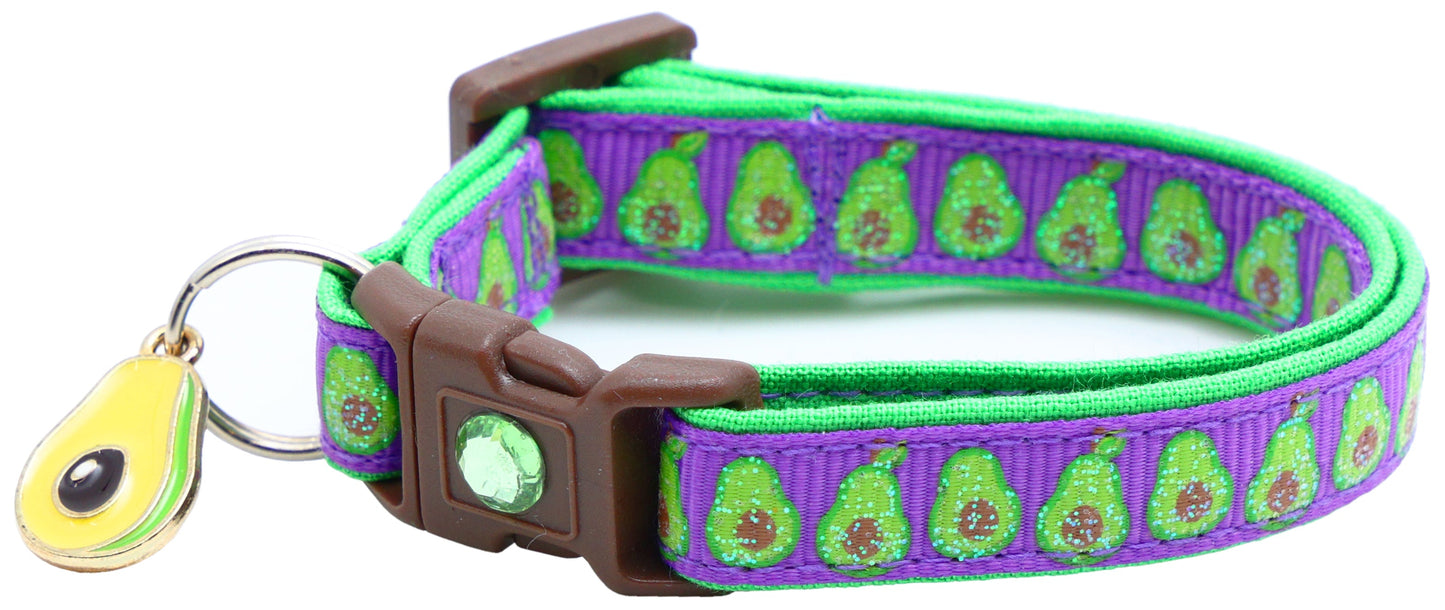 Avocado Breakaway Cat Collar-2