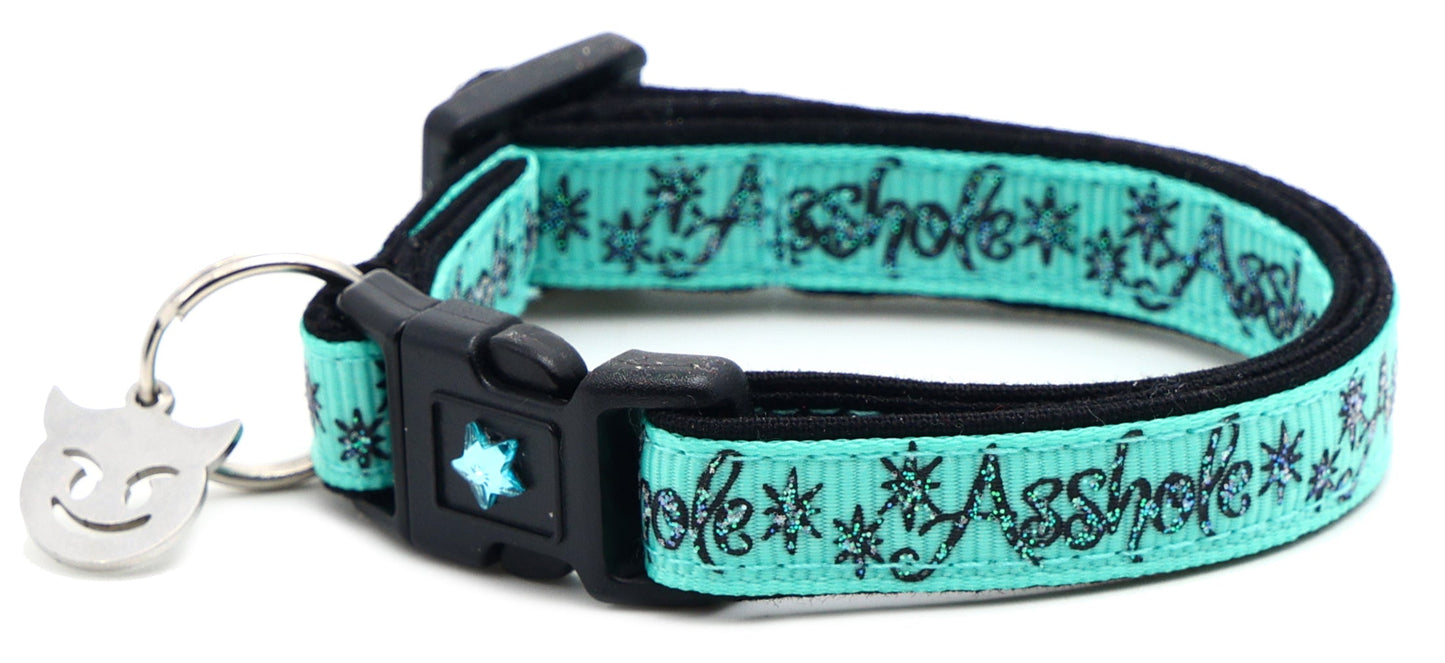 Asshole Breakaway Cat Collar-22