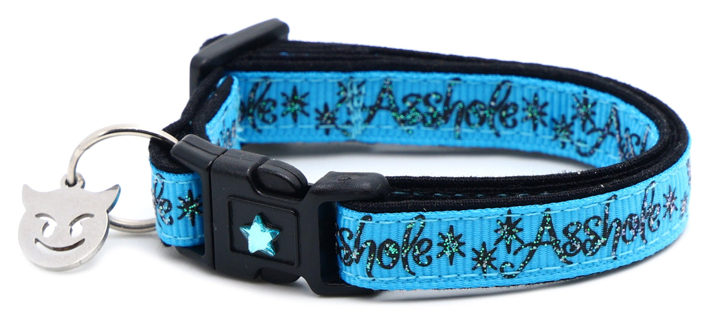 Asshole Breakaway Cat Collar-27