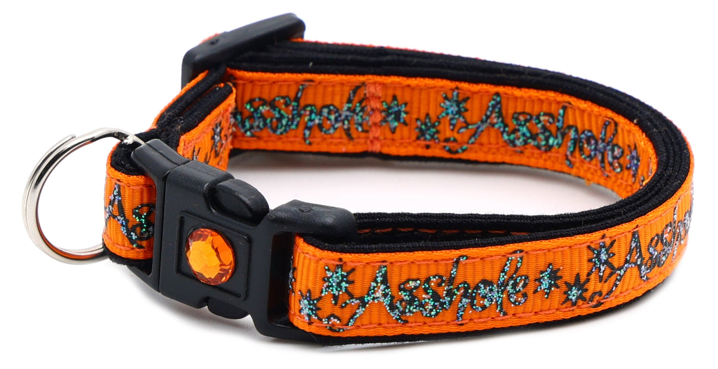 Asshole Breakaway Cat Collar-48