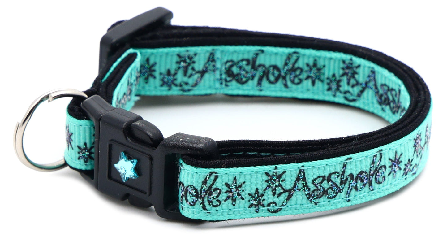 Asshole Breakaway Cat Collar-47