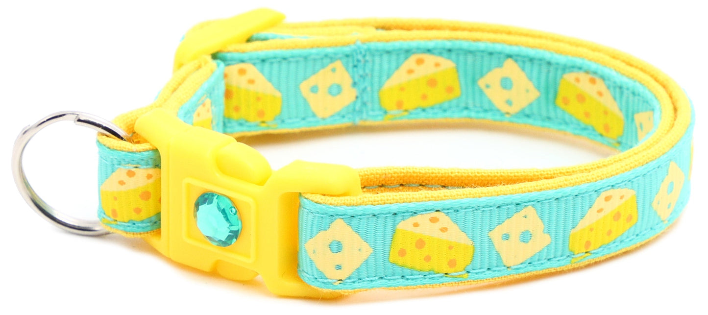 Cheese Breakaway Cat Collar-53