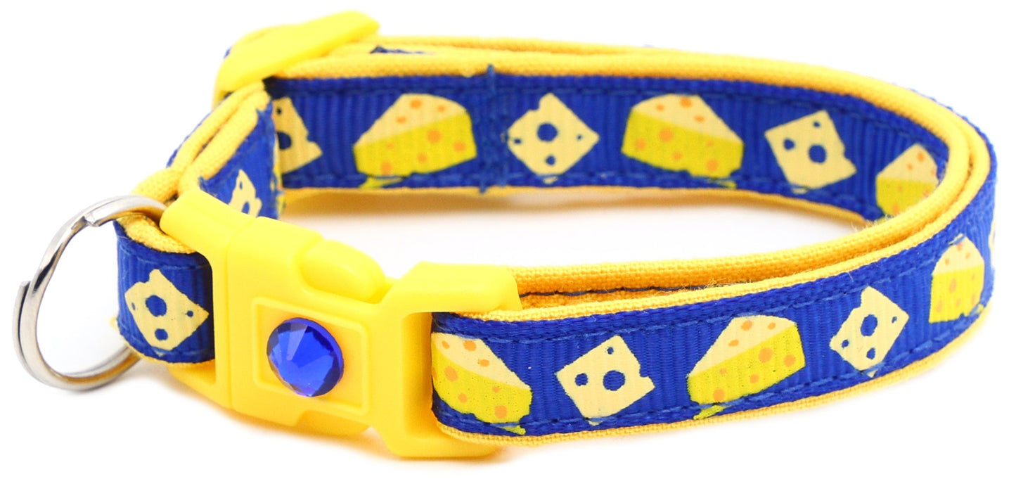 Cheese Breakaway Cat Collar-58