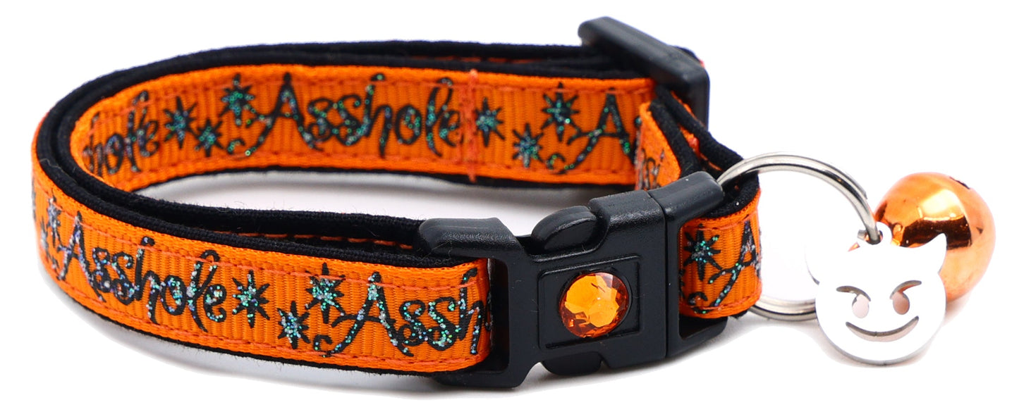 Asshole Breakaway Cat Collar-40