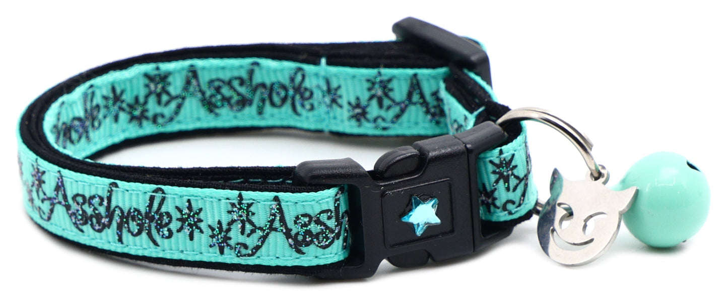 Asshole Breakaway Cat Collar-39