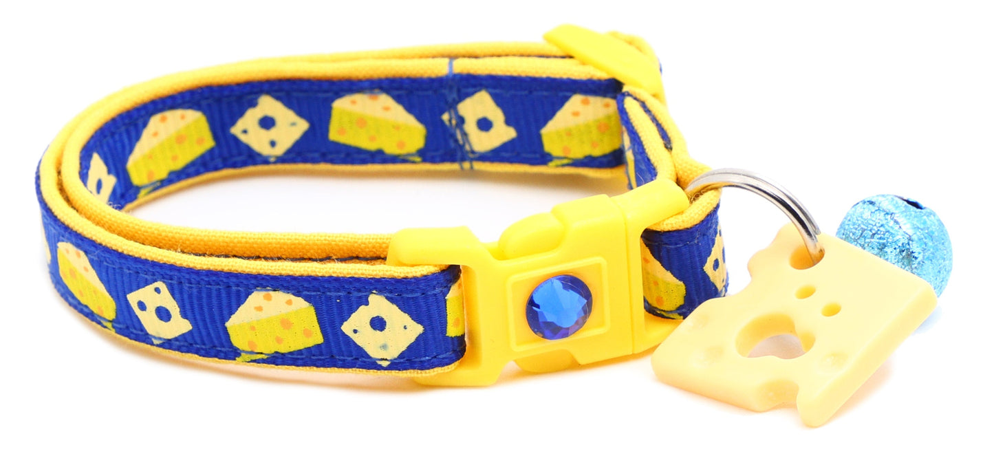 Cheese Breakaway Cat Collar-42